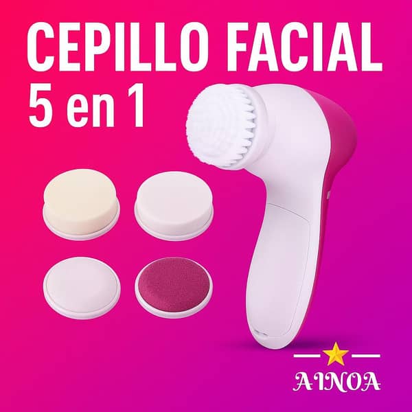 Cepillo Facial 5 en 1